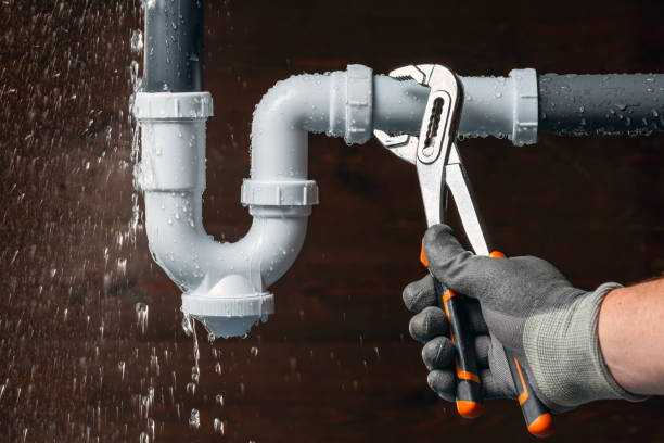 Professional Leak Detection technician working in Marble Falls, TX
